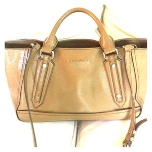 Burberry Camel Leather Purse